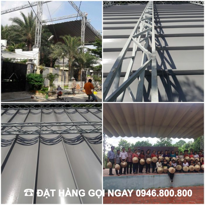 mái xếp nhà hàng