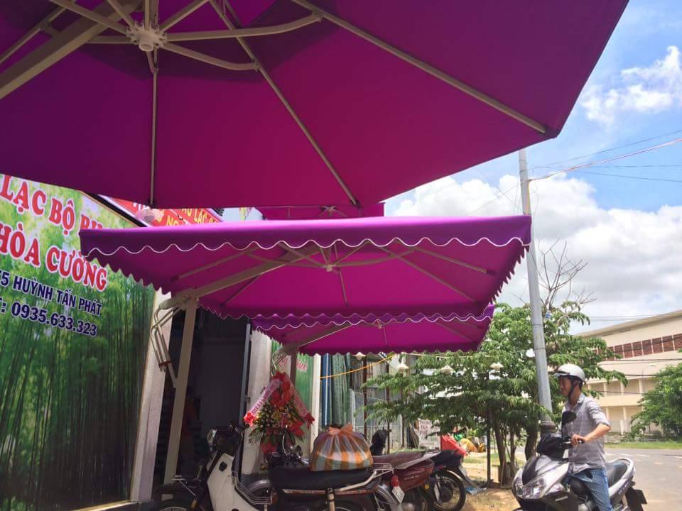 dù che nắng mưa ngoài trời đẹp tại ninh thuận