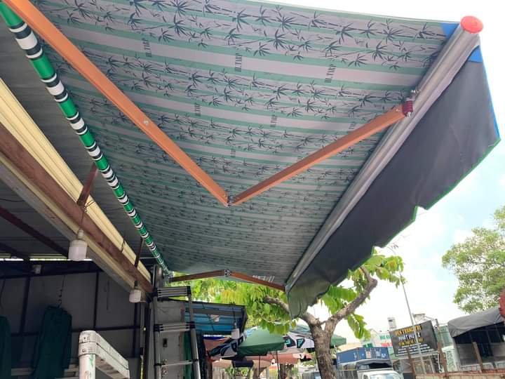 mái hiên di động