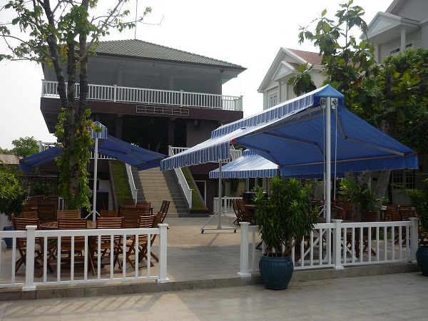 mái hiên chữ A