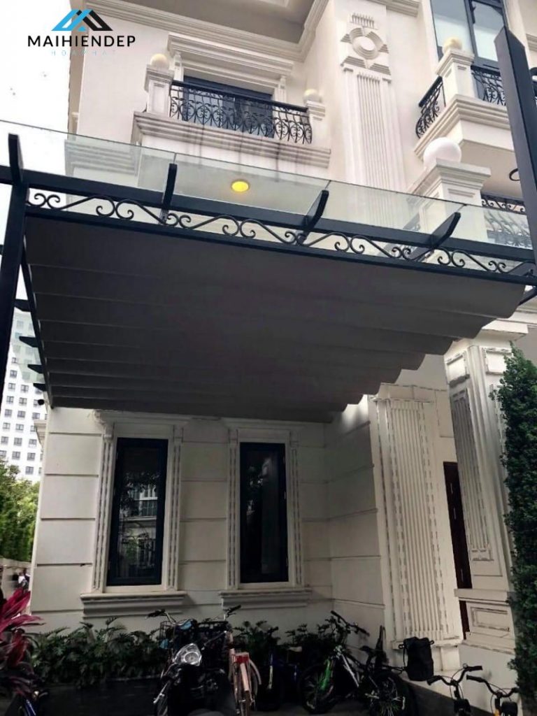Lắp đặt trước sân nhà, sân thượng