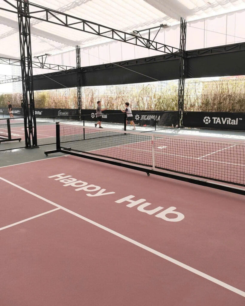 mái che sân pickleball giá rẻ