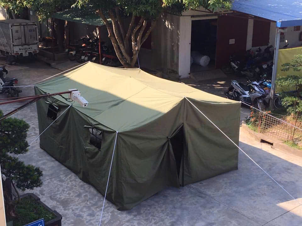 xưởng may bạt quân đội miền bắc