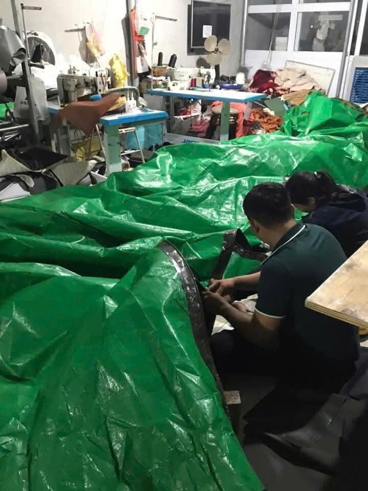 bạt cam dứa xe tải